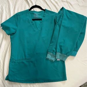 Medium Emerald Green Set , regular length jogger